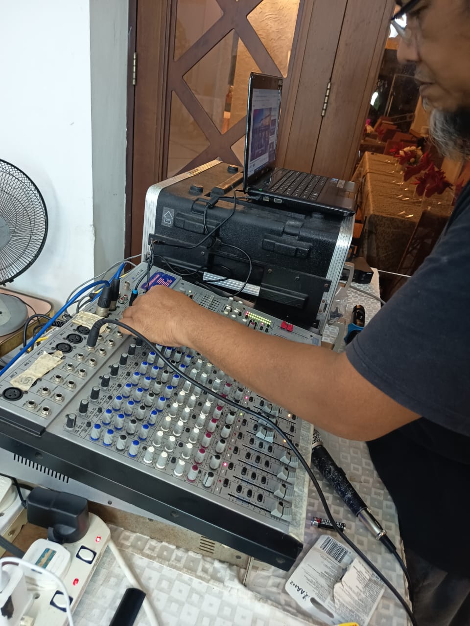 R-MAN Live Mixing adjustments